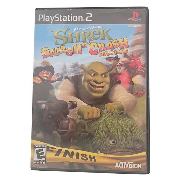 Shrek Smash Crash Racing PS2 Original Americano (Usado)