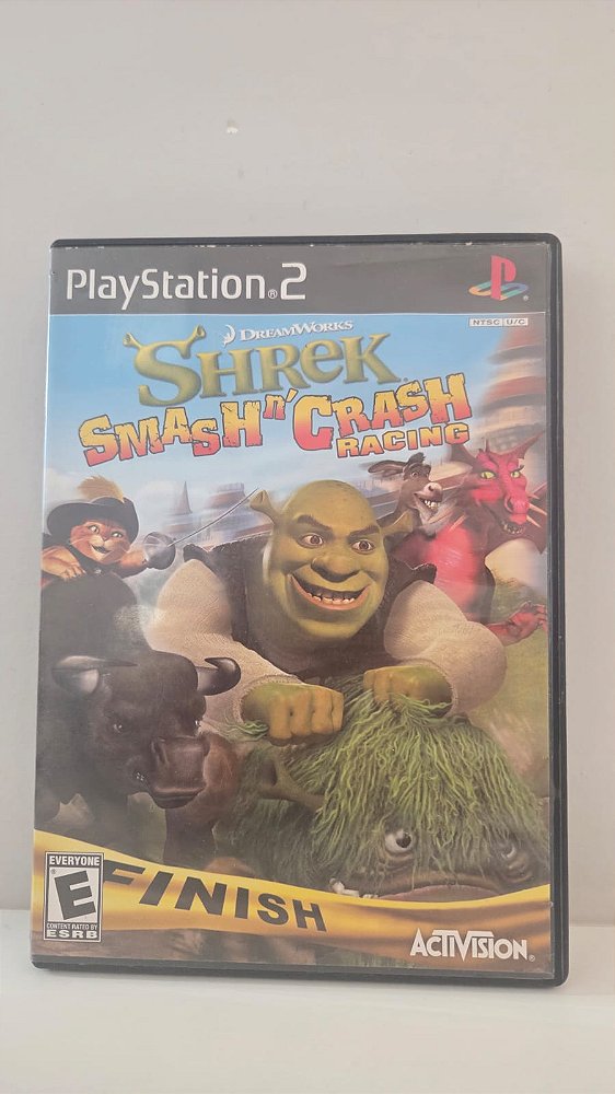 Shrek Smash Crash Racing  PS2 Original Americano (Usado)