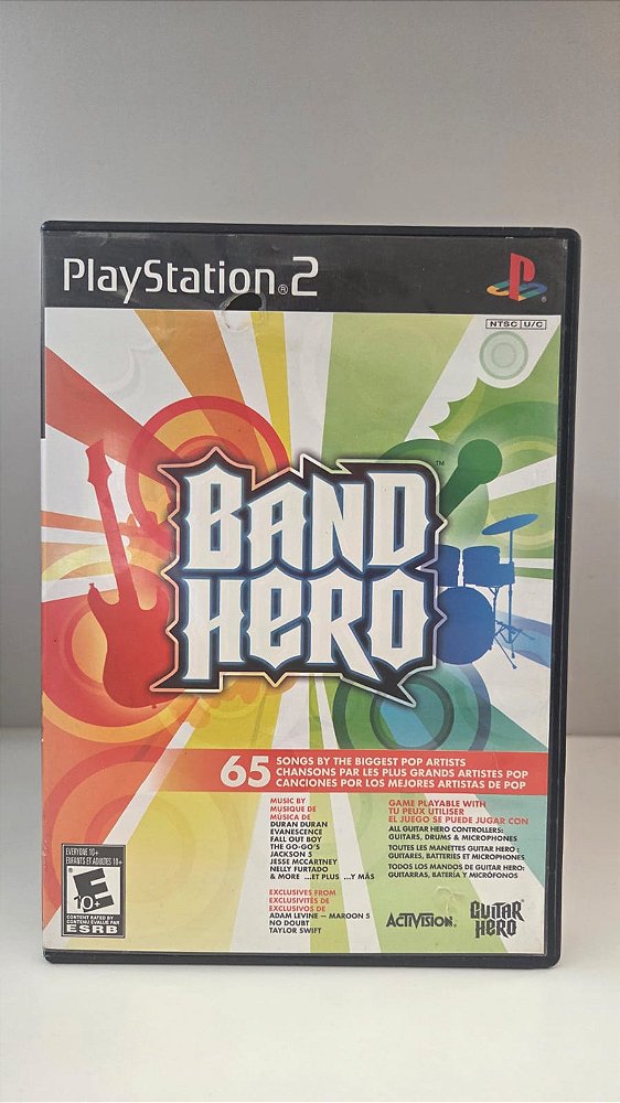 Band Hero PS2 Original Americano (Usado)