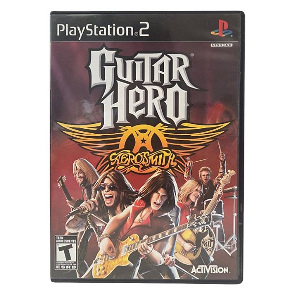 Guitar Hero Aerosmith PS2 Original Americano (Usado)