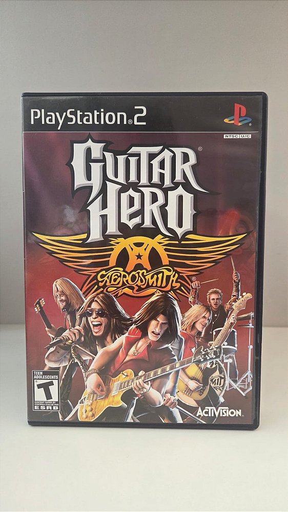 Guitar Hero Aerosmith PS2 Original Americano (Usado)