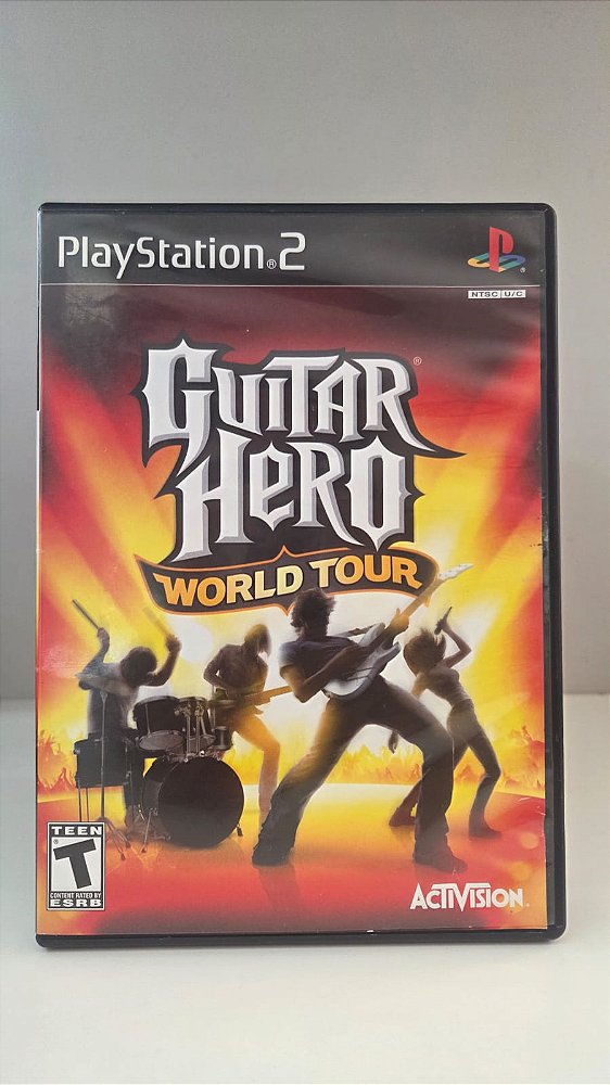 Guitar Hero World Tour PS2 Original Americano (Usado)