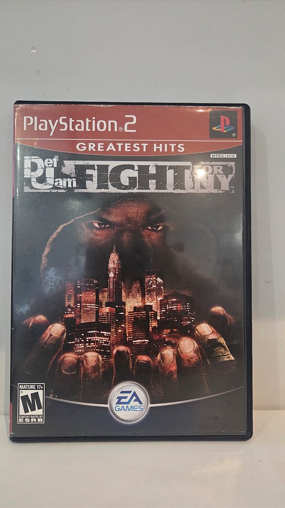 Def Jam Fight Forny GH PS2 Original Americano (Usado)