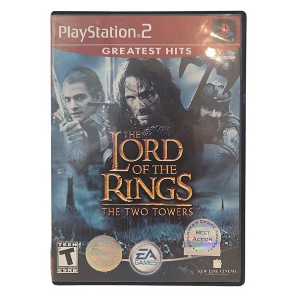 The Lord Of The Rings The Two Towers GH PS2 Original Americano (Usado)