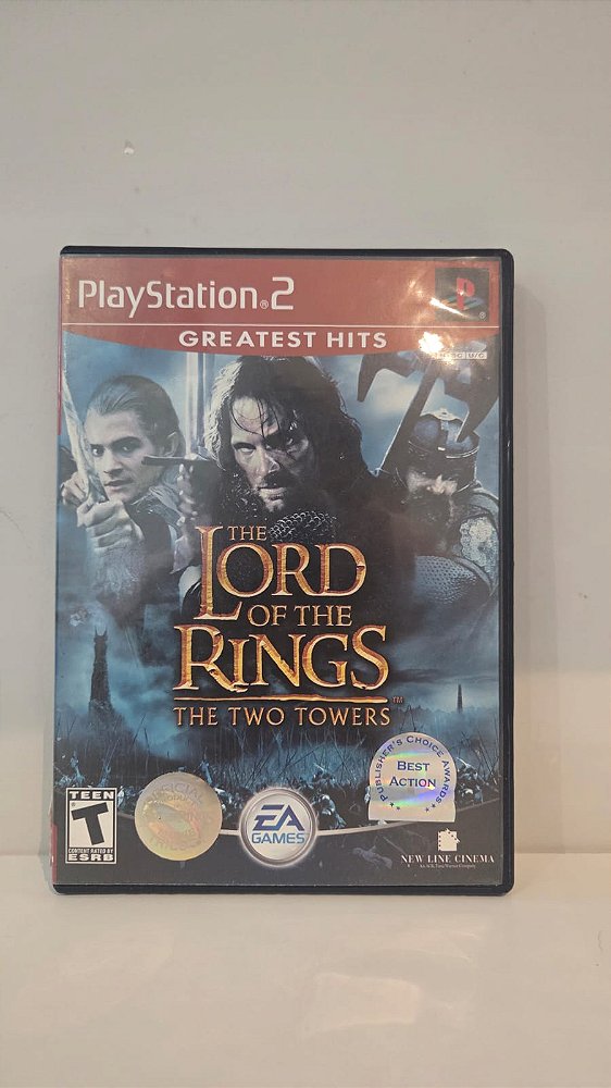 The Lord Of The Rings The Two Towers GH PS2 Original Americano (Usado)