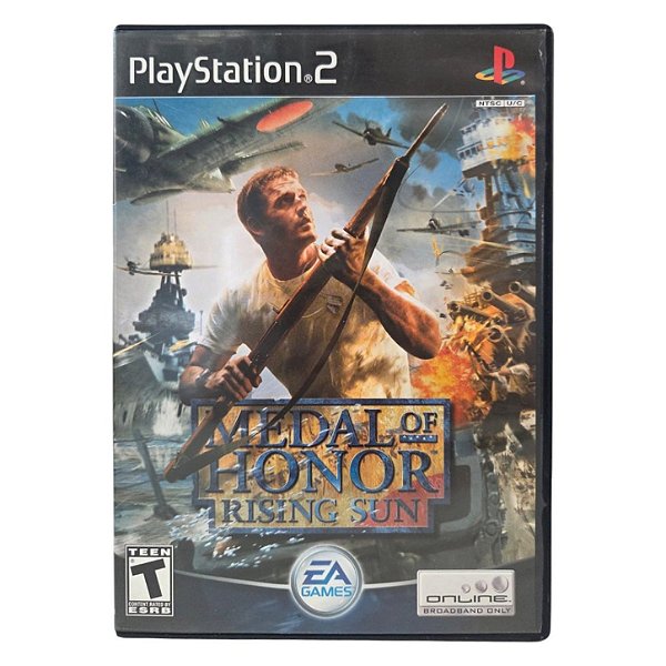 Medal Of Honor Rising Sun PS2 Original Americano (Usado)
