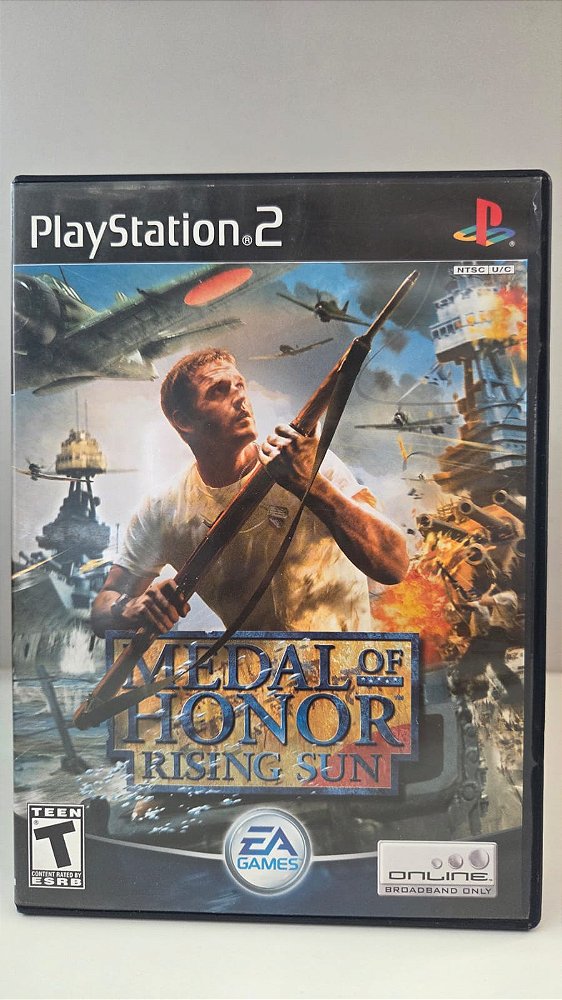 Medal Of Honor Rising Sun PS2 Original Americano (Usado)