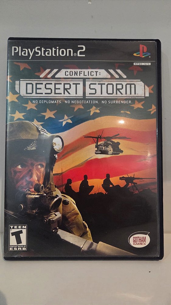 Conflict Desert Storm PS2 Original Americano (Usado)