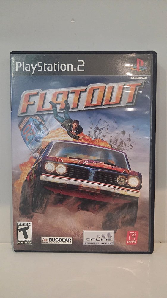 Flatout PS2 Original Americano (Usado)