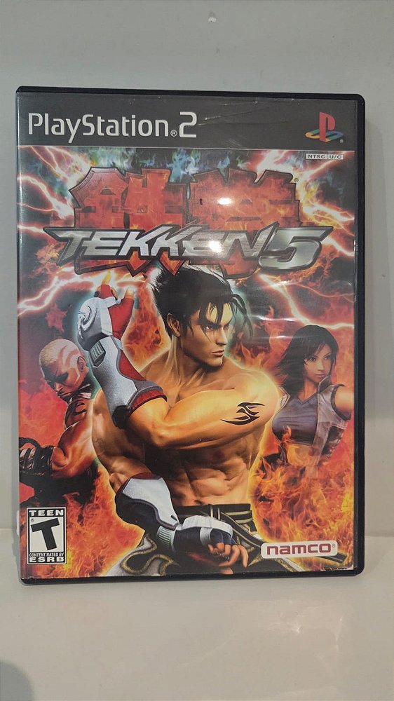 Tekken 5  PS2 Original Americano (Usado)