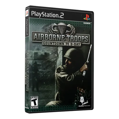 Airborne Troops Countdown To D-Day PS2 Original Lacrado (Americano)