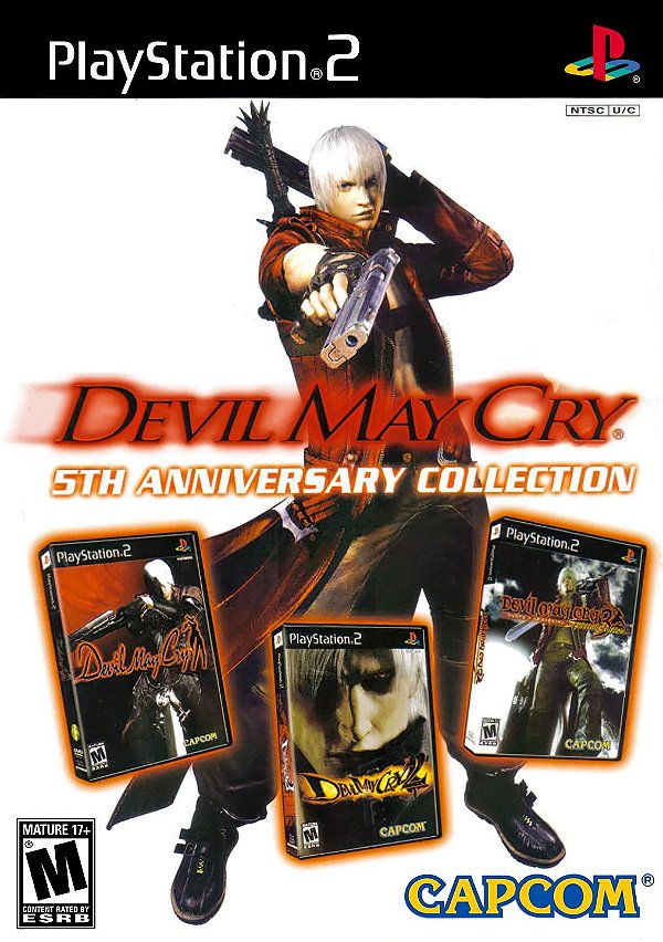 Devil May Cry 5TH Anniversary Collection PS2 Original Lacrado (Americano)