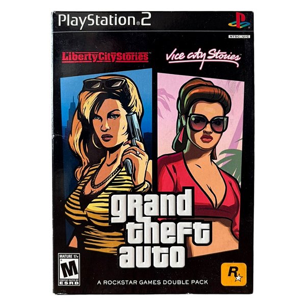 Grand Theft Auto - GTA Double Pack PS2 Original Americano (Usado)