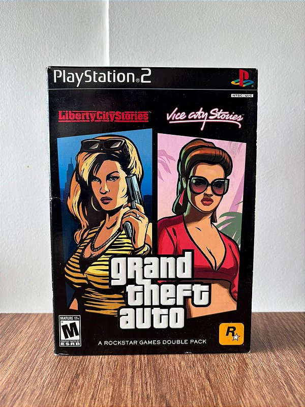Grand Theft Auto - GTA Double Pack PS2 Original Americano (Usado)