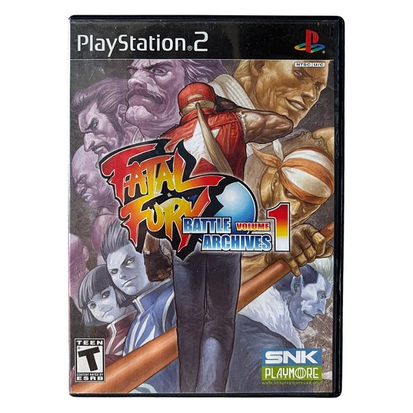 Fatal Fury Battle Archives Vol 1 PS2 Original Americano (Usado)