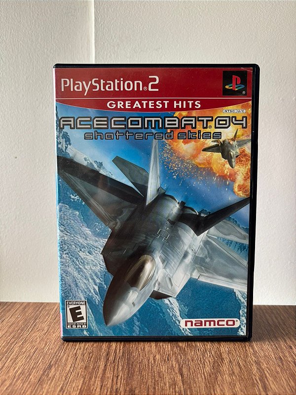 Ace Combat 04 Shattered Stcies GH PS2 Original Americano (Usado)