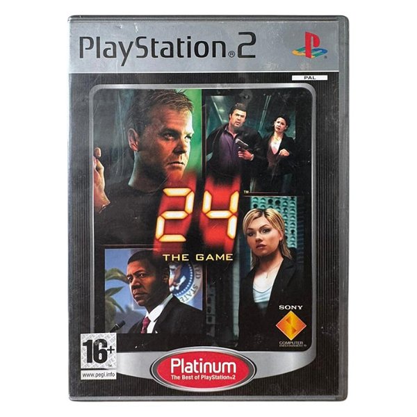 24 The Game Platinum PS2 Original Europeu (Usado)