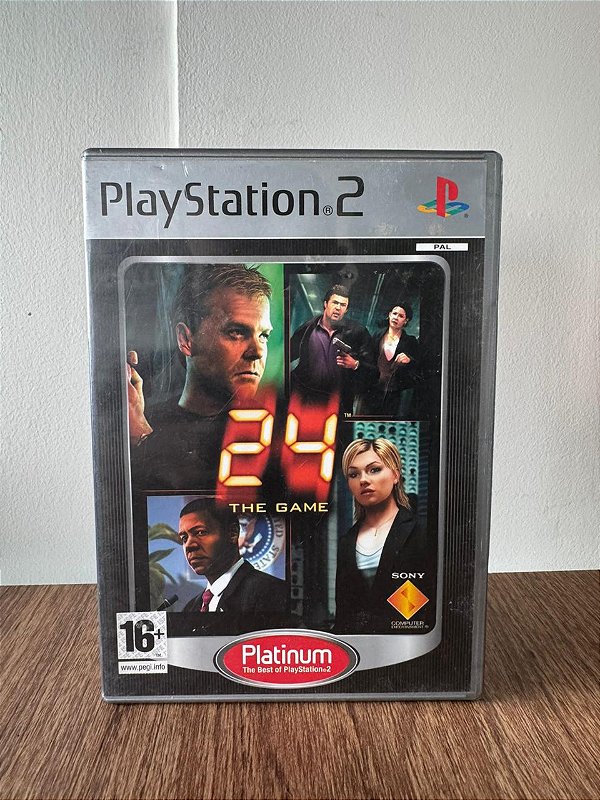 24 The Game Platinum PS2 Original Europeu (Usado)