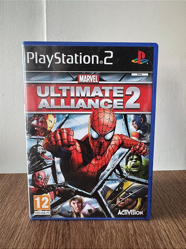 Marvel Ultimate Alliance 2 PS2 Original Europeu (Usado)