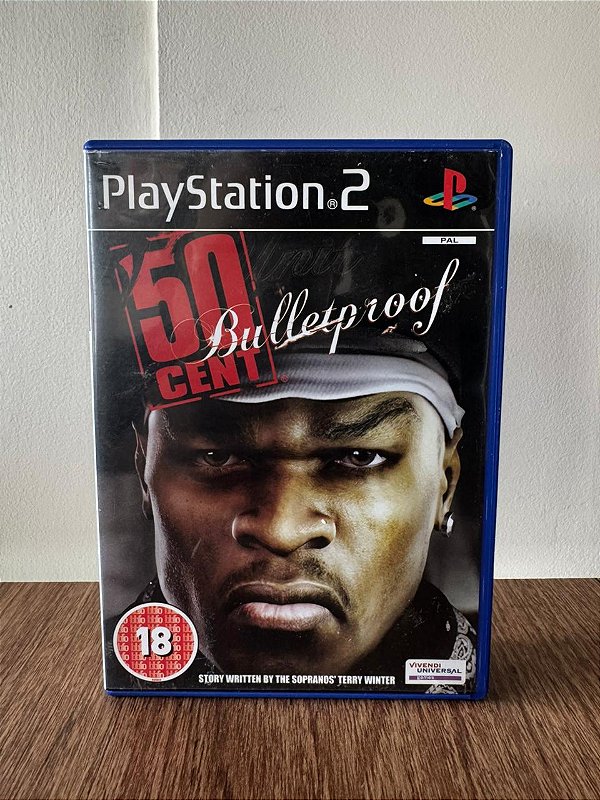 50 Cent Bulletproof PS2 Original Europeu (Usado)