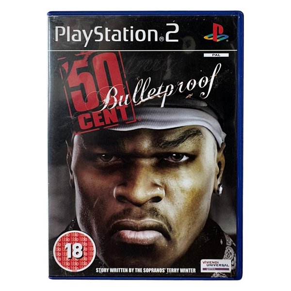 50 Cent Bulletproof PS2 Original Europeu (Usado)