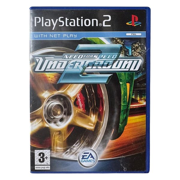 Need For Speed Underground 2 PS2 Original Europeu (Usado)