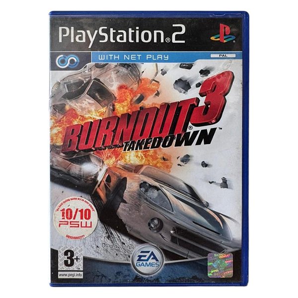 Burnout 3 Takedown PS2 Original Europeu (Usado)