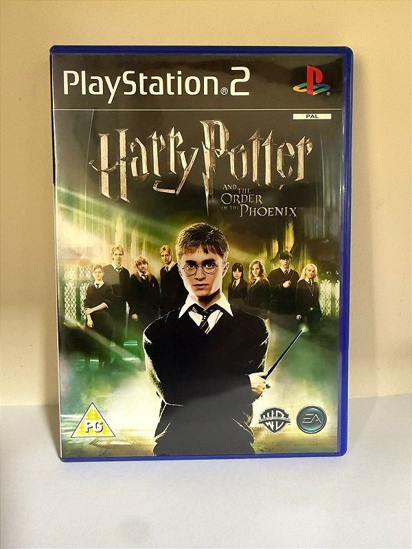 Harry Potter And The Order Of The Phoenix PS2 Original Europeu (Usado)