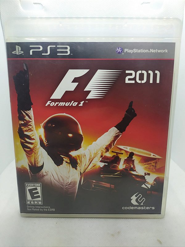 F1 Formula 1 2011 PS3 Mídia Física (Usado)