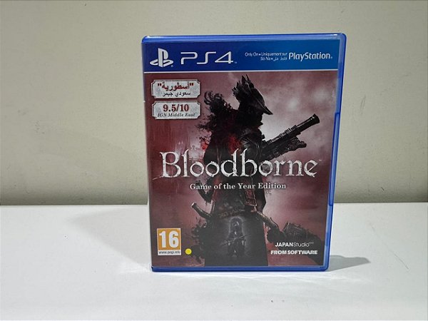 Bloodborne Game Of The Year Edition PS4 Mídia Física (Usado)