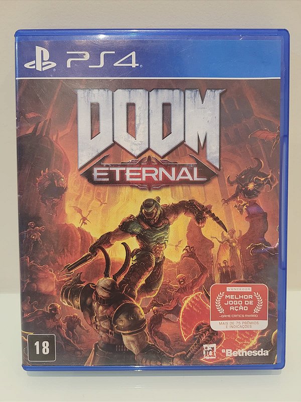 Doom Eternal PS4 Mídia Física (Usado)