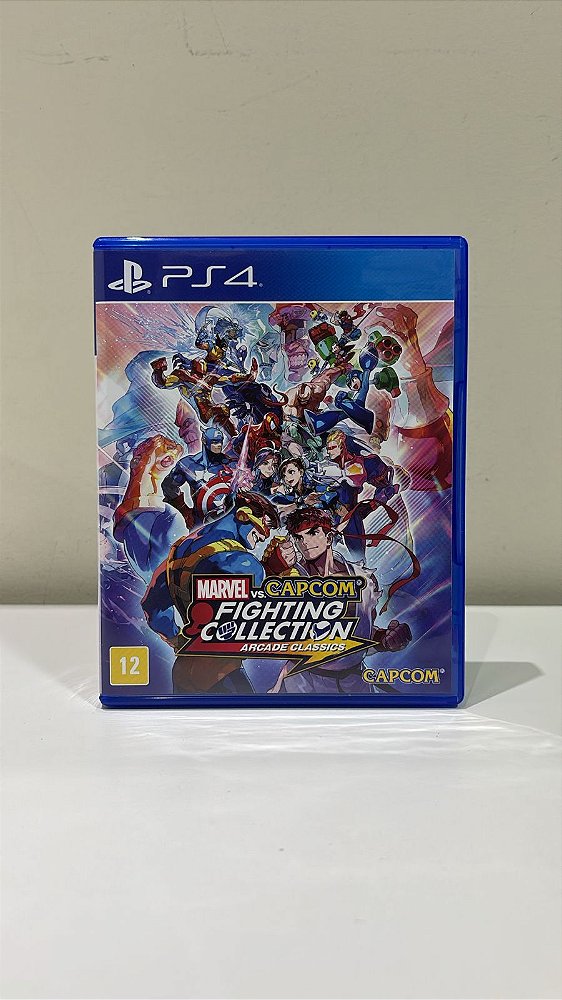 Marvel VS Capcom Fighting Collectione PS4 Mídia Física (Usado)