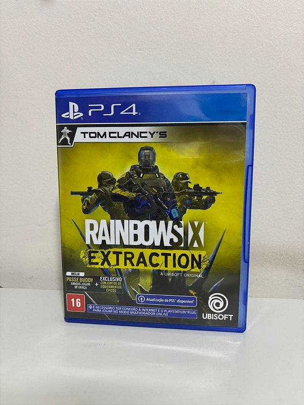 Tom Clancy's Rainbow Six Extraction PS4 Mídia Física (Usado)