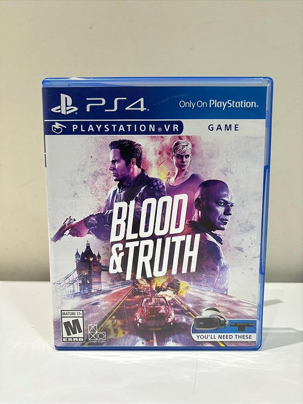 Blood Truth PS4 Mídia Física (Usado)