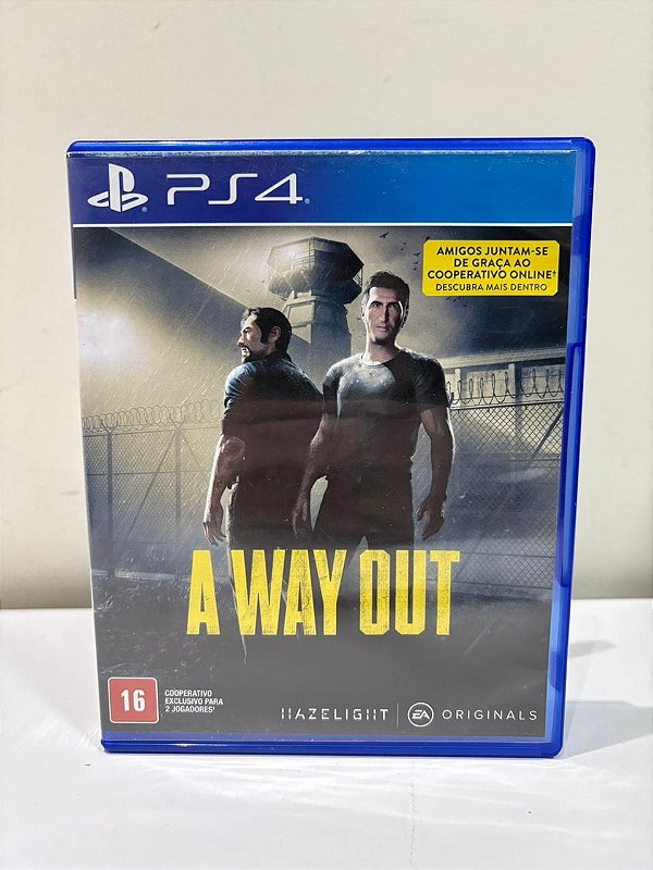 A Way Out PS4 Mídia Física (Usado)