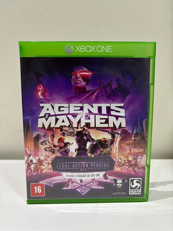 Agents Of Mayhem Xbox One Mídia Física (Usado)