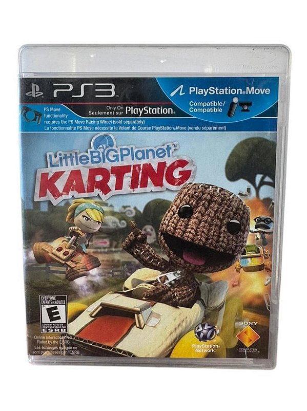 Little Big Planet Karting PS3 Mídia Física (Usado)