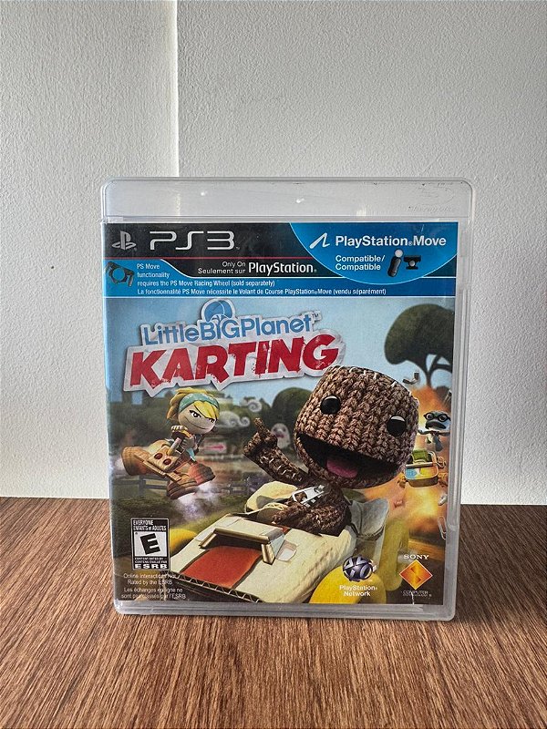 Little Big Planet Karting PS3 Mídia Física (Usado)