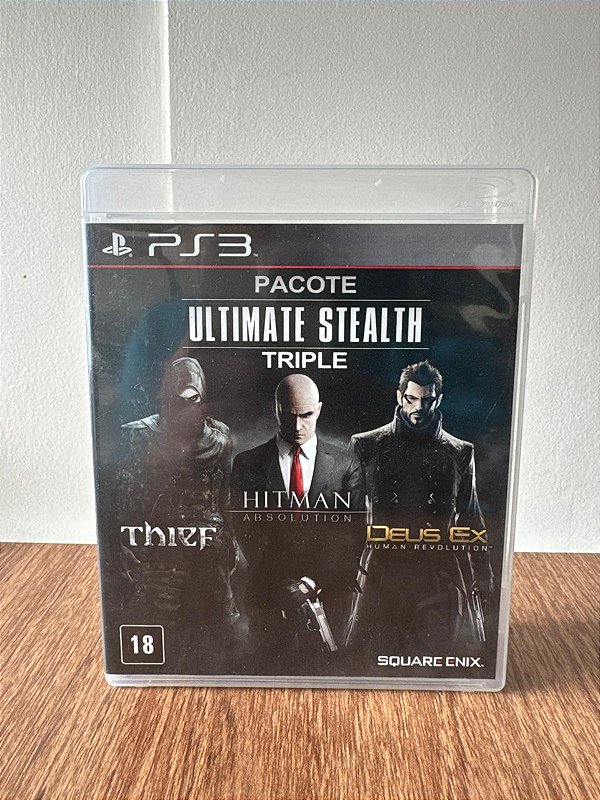 Ultimate Stealth Triple PS3 Mídia Física (Usado)