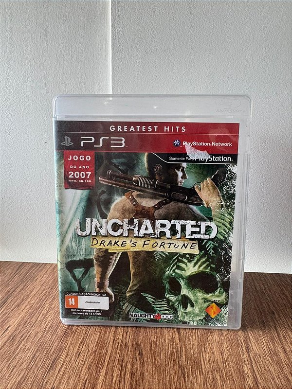 Uncharted Drake's Fortune GH PS3 Mídia Física (Usado)