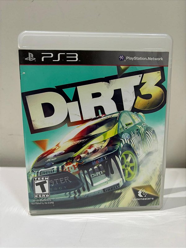 Dirt 3 PS3 Mídia Física (Usado)