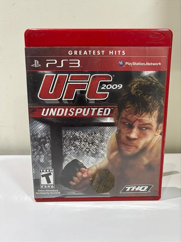 UFC 2009 Undisputed GH PS3 Mídia Física (Usado)