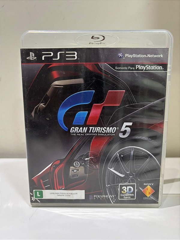 Gran Turismo 5 The Real Driving Simulator PS3 Mídia Física (Usado)