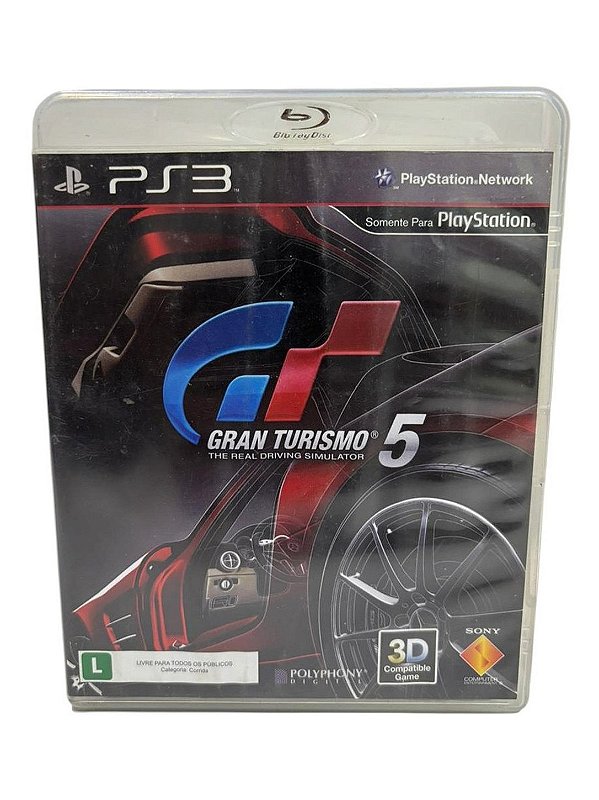 Gran Turismo 5 The Real Driving Simulator PS3 Mídia Física (Usado)