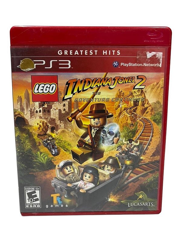Lego Indiana Jones 2 The Adventure Continues GH PS3 Mídia Física (Usado)