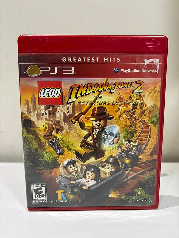 Lego Indiana Jones 2 The Adventure Continues GH PS3 Mídia Física (Usado)