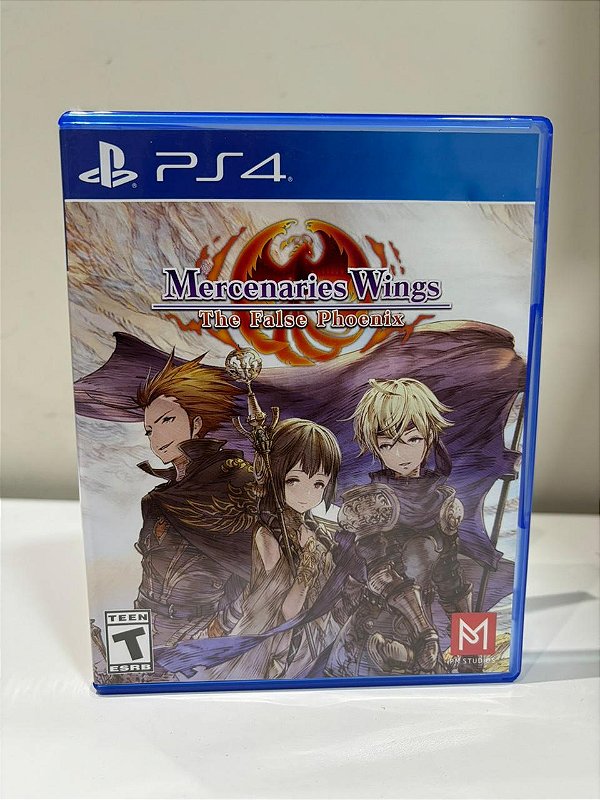 Mercenaries Wings The False Phoenix PS4 Mídia Física (Usado)