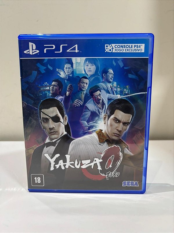 Yakuza 0 Zero PS4 Mídia Física (Usado)