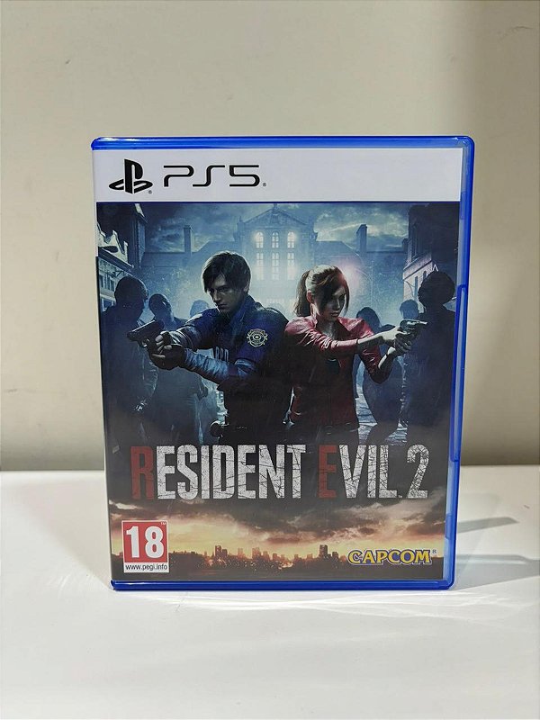 Resident Evil 2 PS5 Mídia Física (Usado)