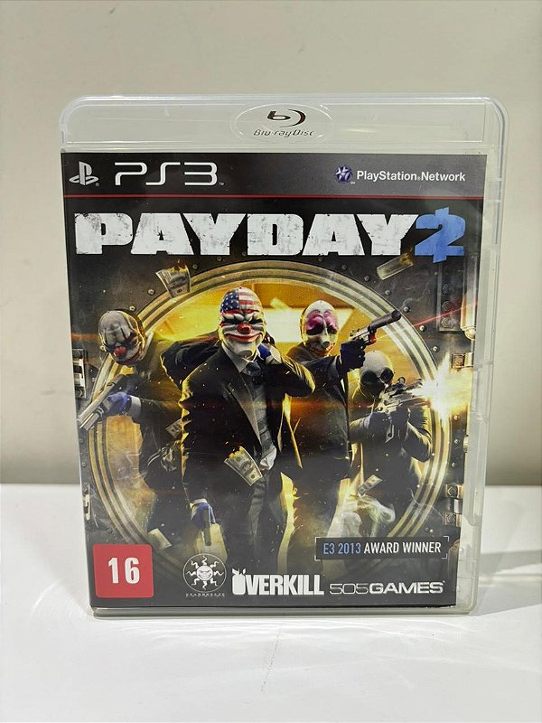 Pay Day 2 PS3 Mídia Física (Usado)